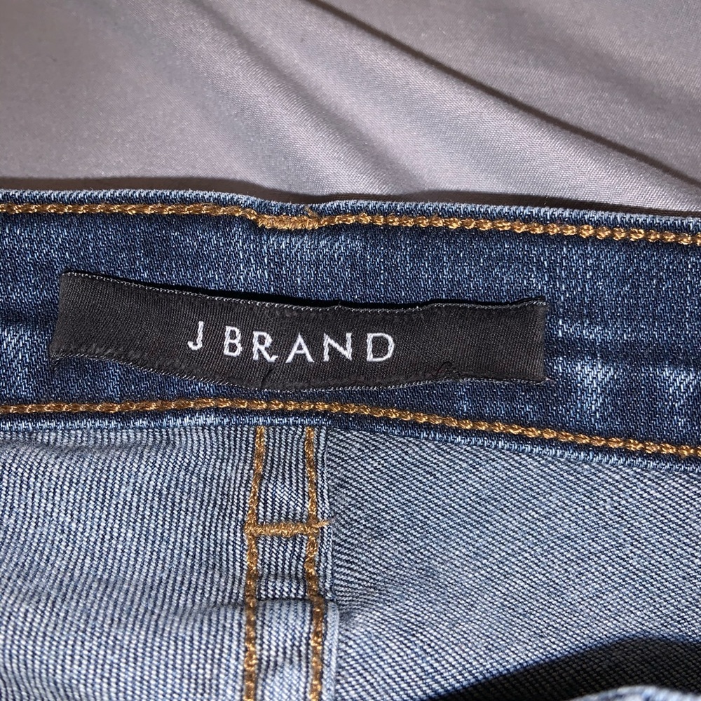 Jbrand ripped skinny jeans